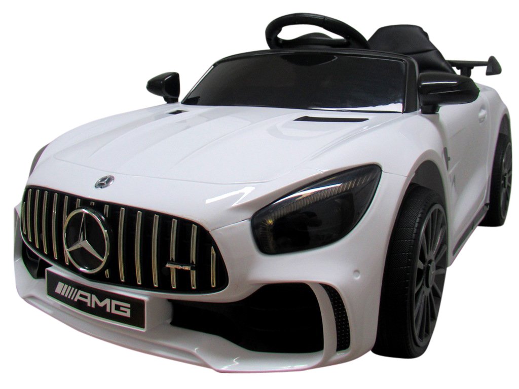 Dětské elektrické autíčko Mercedes AMG GTR bilé