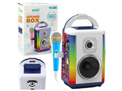 Hudební sada Sound Box Mikrofon Bluetooth