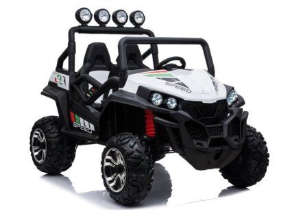 Elektrická bugina Buggy S2588 bílá
