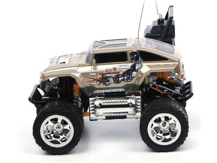 RC auto SAVAGE X  stříbrné