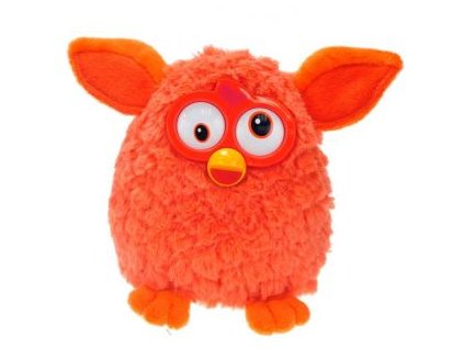 Furby plyšový 20cm oranžový