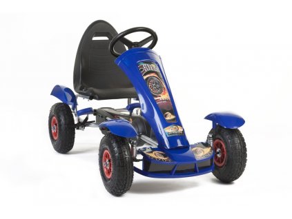 Šlapací čtyřkolka Go-Kart F618 modrá