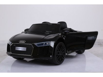 Dětské elektrické autíčko Audi R8 Spyder 2,4Ghz černé