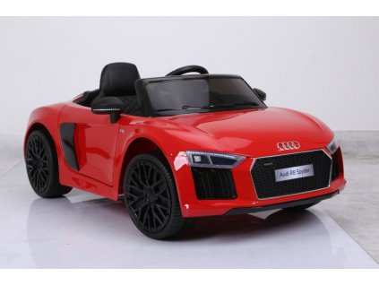 Dětské elektrické autíčko Audi R8 Spyder 2,4Ghz Lak červené