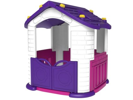 Dětský zahradní domeček fialový
