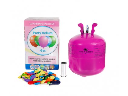 Helium sada narozeninová párty Velká + 50 balónků