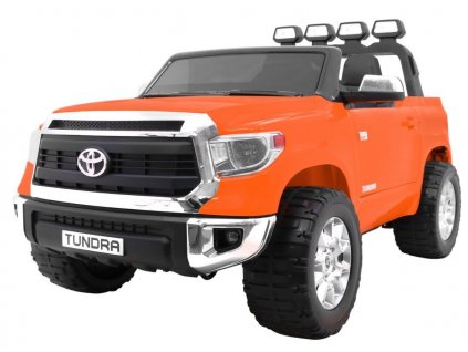 Elektrické autíčko Dvoumístná Toyota Tundra 24V XXL, 2.4GHz, EVA kola oranžová