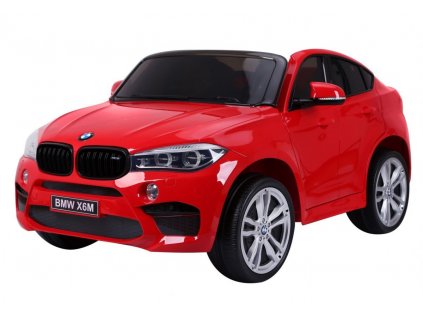 Elektrické autíčko BMW X6 M, 2 místné červené