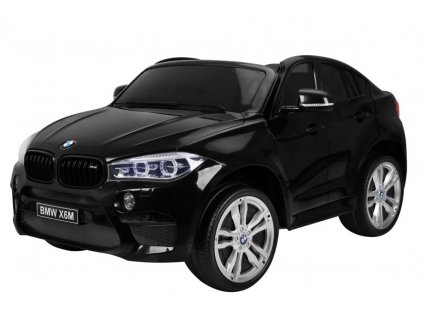 Elektrické autíčko BMW X6 M, 2 místné lakované černé