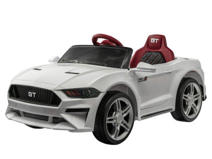 Dětské elektrické autíčko Mustang GT bílé