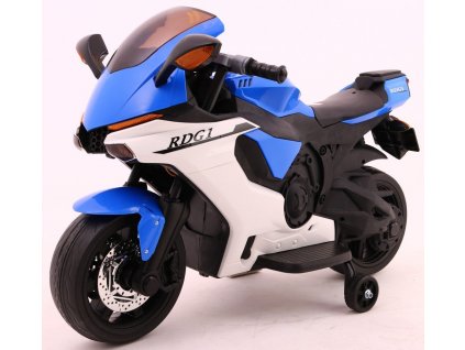 Elektrická motorka R1 Superbike modrá