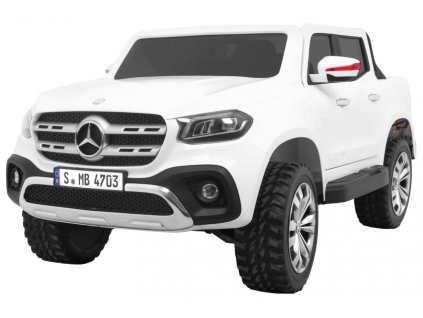 Elektrické autíčko Mercedes-Benz X-Class MP4 4x4 bílé