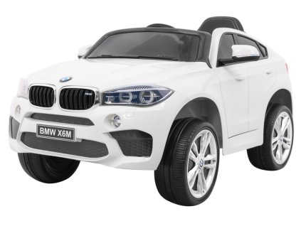 Elektrické autíčko BMW X6M bílé