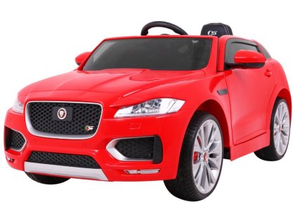 Elektrické autíčko Jaguar F-Pace červené