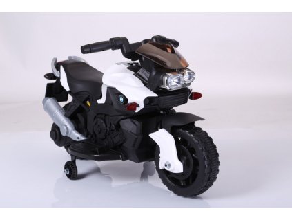 Dětská elektrická motorka SmartBike bílá