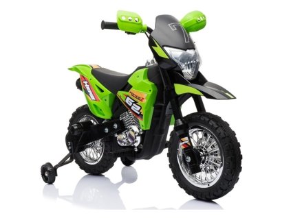 Dětská elektrická motorka Cross BDM0912 zelená