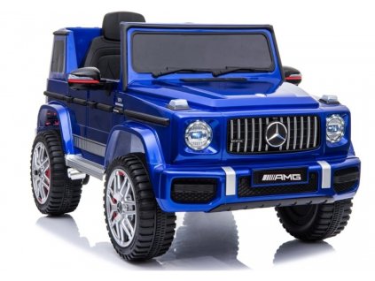 Dětské elektrické autíčko Mercedes G63 AMG modré lakované