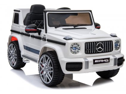 Dětské elektrické autíčko Mercedes G63 AMG bílé