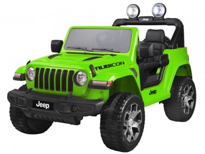 Elektrické autíčko Jeep Wrangler Rubicon zelené