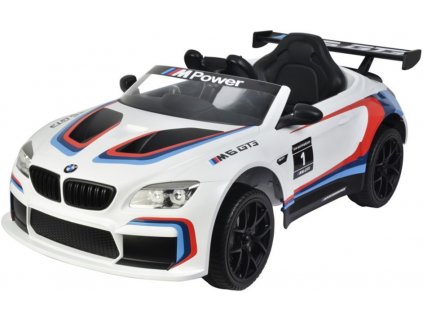 Elektrické autíčko BMW M6 GT3 bílé