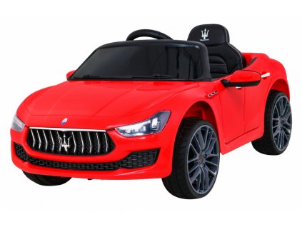 Elektrické autíčko Maserati Ghibli červené