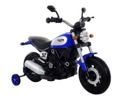 Dětská elektrická motorka Shadow modrá