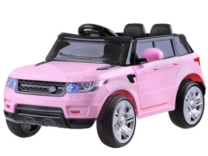 HračkyZaDobréKačky Elektrické autíčko Range Rover růžové EVA