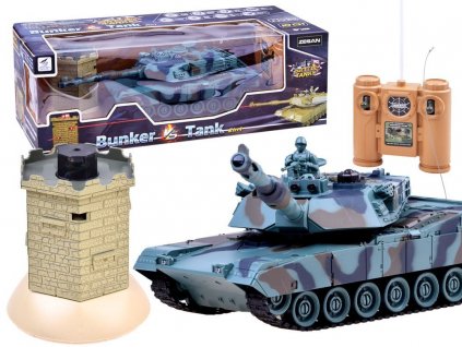 RC Tank s bunkrem