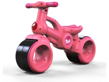 Dětské odrážedlo motorka růžové