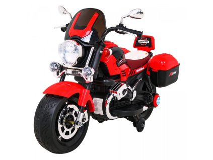 Dětská elektrická motorka 1200CR červená