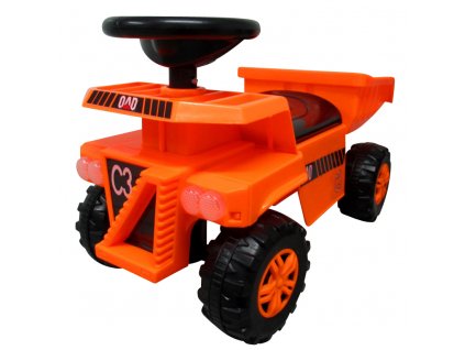 TOMIDO Dětské odrážedlo Nákladní auto oranžové