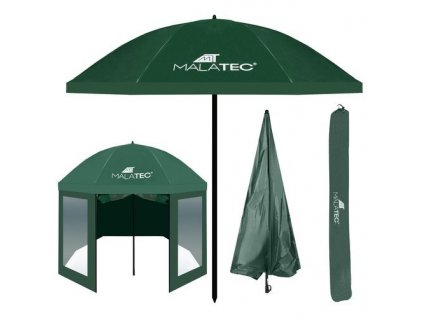 Malatec 10139 Rybářský deštník 240 cm zelený 14538