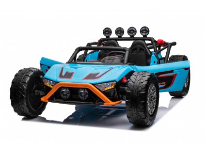 Elektrická bugina Monster RACING 400W XXL modrá