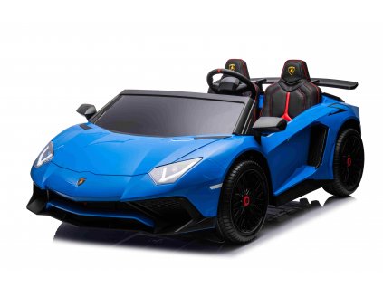 Dětské elektrické autíčko Lamborghini Aventador SV 400W modré