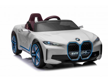 Elektrické autíčko BMW i4 bílé