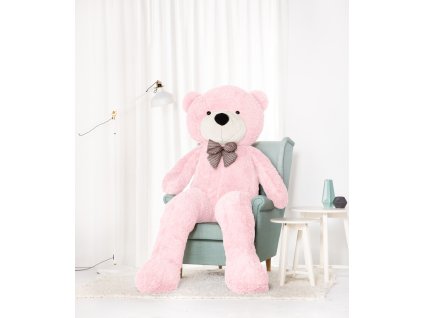 Velký plyšový medvěd Classico 190 cm růžový