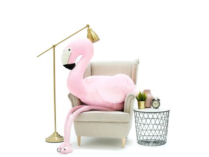 Velký plyšový plameňák 190 cm