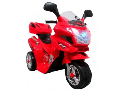 Dětská elektrická motorka M6 červená