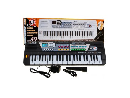 Keyboard s příslušenstvím mikrofon, přenosné klávesy