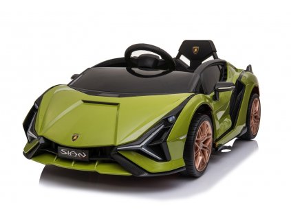 Elektrické autíčko Lamborghini SIAN - zelené