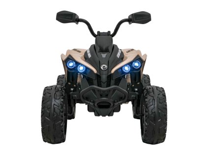 Dětská elektrická čtyřkolka Maverick ATV 2x200W béžová