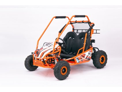 Dětské benzínové autíčko Buggy LUCKY SEVEN oranžová