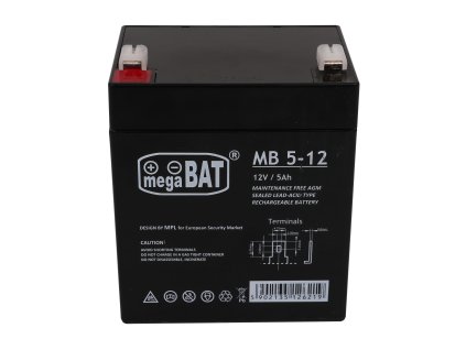 Gelová nabíjecí baterie 12V 5AH