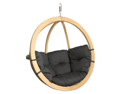 Závěsné křeslo Swing Pod Grafit bez stojanu CZILLO