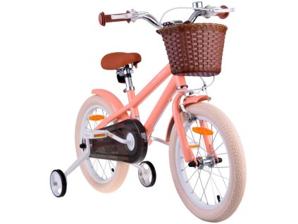 Royalbaby Dětské kolo 16" MACARON retro edice růžové