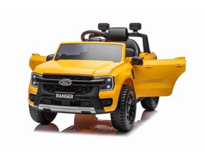 Elektrické autíčko Ford Ranger Lift žluté 5