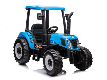 Dětský elektrický traktor Strong 24V | 400W modrý