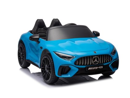 Elektrické autíčko Mercedes AMG SL63 24V 2x200W lakované modré