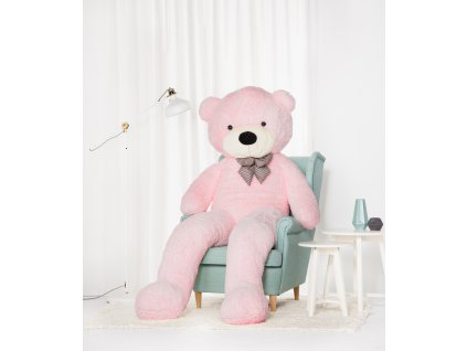 Velký plyšový medvěd Classico 250 cm růžový