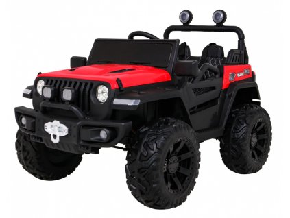 Dětské elektrické autíčko Master of Terain 4x4 červené